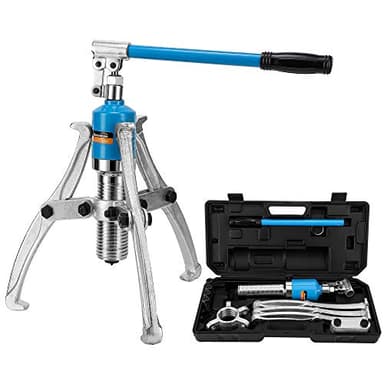 Bonvoisin 20T Hydraulic Gear Puller Set Wheel Bearing Puller Kit 2 or 3 Jaws Pulling Separator for Wheel Hubs Rotors Car Axles Pulleys Brake Drums