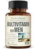 Multivitamin for Men - Daily Mens Multivitamins & Multiminerals with Vitamin D, Vitamin C, B12, Zinc & Iron. Essential Vitamins for Men for Energy, Focus, Stamina, Performance, Mens Health. 30 Tablets