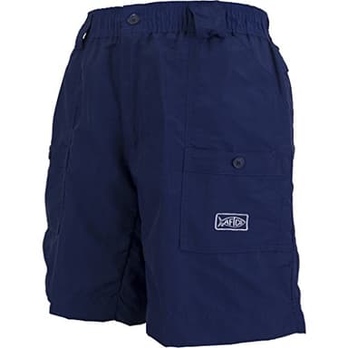 AFTCO Original Fishing Shorts Long Navy
