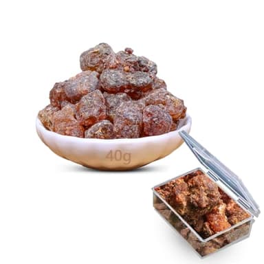 Qicai Xiaolu 100% Natural Incense Resin - Organic Somalian Myrrh | Aromatherapy & Spiritual Practices | 40g/150g (40)