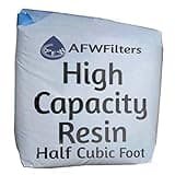 High Capacity Replacement Water Softener Resin 8% Crosslink 1/2 cubic foot