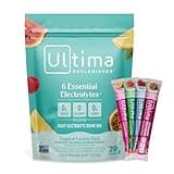 Ultima Replenisher Daily Electrolyte Powder Drink Mix – Sugar Free – Tropical Variety, 20 Stickpacks – Hydration Packets with 6 Electrolytes and Minerals – Keto Friendly, Non-GMO