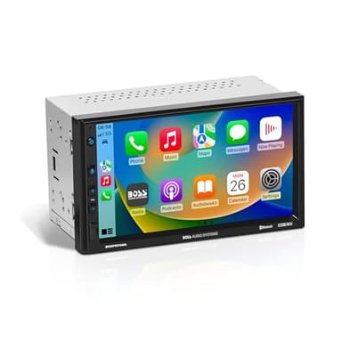 BOSS Audio Systems BVCP9700A CarPlay Android Car Stereo, 7 Inch Touchscreen
