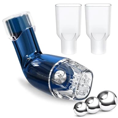 Flutter Valve, Breathing Exercise Devicefor Lungs, Breathing Trainer,Mucus Removal Device