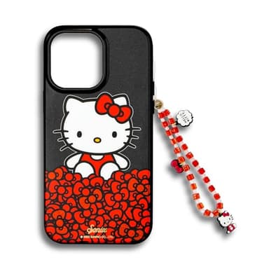 Sonix x Sanrio Case + Phone Wristlet with Charms (Hello Kitty) for iPhone 14 Pro Max | Classic Hello Kitty