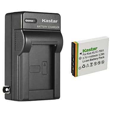 Kastar 1-Pack Battery and AC Wall Charger Replacement for Polaroid T10035, T1031, T-1031, T1035, T-1035, T1232, T1234, T-1234, T1235, T-1235, PRAKTICA DMMC3D, DMMC-3D, LM 10-TS, LM 12-TS