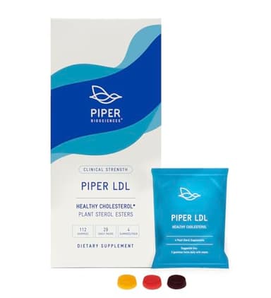 Plant Sterols Healthy Cholesterol Gummy Supplement (2280 mg Plant Sterol Esters Per Day): Clinical Strength, Vegan (112 Gummies)