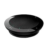 Jabra Speak 410 Corded Speakerphone for Softphones – Easy Setup, Portable USB Speaker for Holding Meetings Anywhere with Outstanding Sound Quality