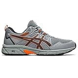 ASICS Men's Gel-Venture 8 Running Shoes, 7, Sheet Rock/Habanero