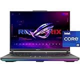 ASUS ROG Strix G16 (2024) Gaming Laptop, 16” 16:10 QHD 240Hz, GeForce RTX 4070, Intel® Core™ i9-14900HX, 32GB DDR5, 1TB PCIe SSD, Wi-Fi 6E, Windows 11 Pro, G614JIR-XS96