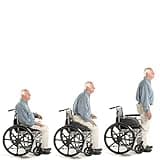 SitnStand Lift Assist for Wheelchairs- 400lb Wheelchair Power Lift Seat with 2" Memory Foam, Chair Lift Assist Devices for Seniors, 100% Stand Assist Chair Lifts, FSA/HSA Eligible