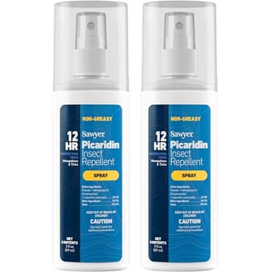 Sawyer Products SP5432 Picaridin Insect Repellent Spray, 20%, Pump, 3-Ounce, (Pack of 2) (Packaging May Vary)