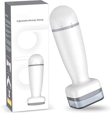 Derma Roller For Face Hair Beard,Beard Microneedle Roller,0.25mm Personal Use Microneedling Stamp Gifts For Men Women