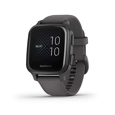 Garmin Venu Sq Music GPS Smartwatch with Bright Touchscreen Display, Features Music and Up to 6 Days of Battery Life, Black (Renewed)