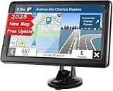 GPS Navigation for Car Truck - Navigation System 9 Inchs Touchscreen Navigator with 2025 US/CA/MX Maps, Free Lifetime Map Updates, Voice Broadcast, Speed Camera Warning, Vehicle