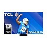 TCL 65-Inch QM85 QLED 4K Smart QD-Mini LED TV with Google TV (65QM851G, 2024 Model) Dolby Vision IQ HDR, Dolby Atmos, Game Accelerator up to 240Hz, Voice Remote, Works with Alexa, Streaming Television