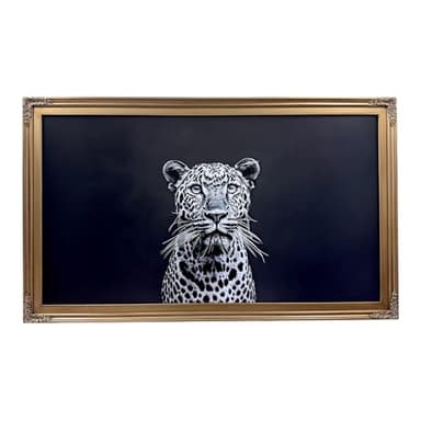 55 inch handmade ornate wood frame. For TCL Nxt Frame Tv. Antique Gold (not for use with other brands or models) (FITS 55 INCH TCL NXT TV)