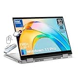 Dell Inspiron 2 in 1 Laptop - 14" FHD Touchscreen, Intel 10-Core 5 120U, 16GB DDR5, 1TB SSD, Backlit KB, Fingerprint Reader, Windows 11 Pro, Lifetime Microsoft Office, w/USB Hub