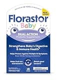 Florastor Baby Daily Probiotic Supplement, Powder Mixes with Milk, Formula or Soft Foods, Saccharomyces Boulardii CNCM I-745 (18 Powder Sticks)