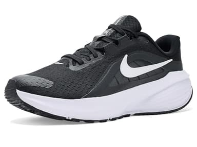Nike Women's Downshifter 14 Road Running Shoes, Black/White-Anthracite-Wolf Grey, 8