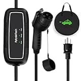 AplysiaTech Portable EV Charger Level 1, 15Amp 110V, Electric Vehicle Charger with 21Ft Extension Cord,NEMA 5-15P for Plug-in Home EV Charging Station,Compatible with SAE J1772 EVs(Tesla Need Adapter)