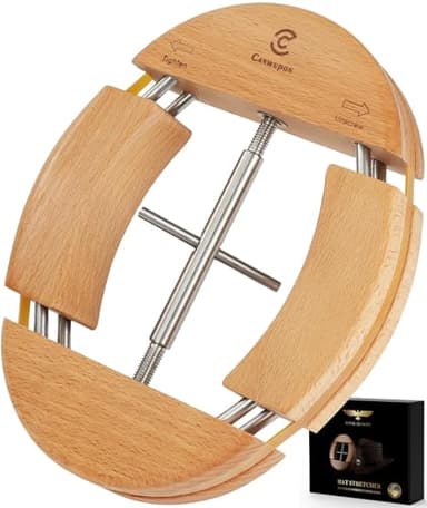 Hat Stretcher for Fitted Cowboy Hats Stretchers for Men - 4 Way Expander Extender for Baseball and Jack Caps Shaper, Felt Ball Cap Widener, Straw Hat XL Large Size Enlarger Gifts for Men Dad Christmas