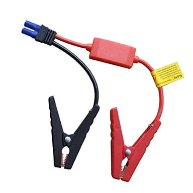 TPF Booster Jumper Cables Automotive Replacement Battery Jumper Cables Jump Starter EC5 Connector Emergency Jumper Cable Alligator Clamp Booster Battery Clips for 12V Portable Car Jump Starter
