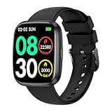 Smart Watches for Men/Women, 1.75" Bluetooth Call, AI Voice Smartwatch, 24/7 Heart Rate Monitor, Blood Pressure/SpO2/Sleep Tracker, IP68 Waterproof, 100+ Sports Fitness Tracker for Android iOS Black