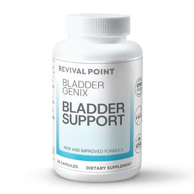 Bladdergenix Bladder Control Supplement for Women and Men – Natural Urinary Urgency & Frequency Support – Crataeva Nurvala & Lindera Aggregata Herbal Blend for Bladder Health – 56 Capsules