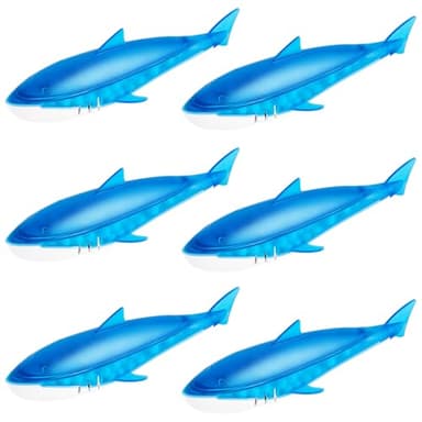 Leemone Humidifier Cleaner Shark, Demineralization Float Shark Compatible with All Humidifier and Fish Tank(6Pack)