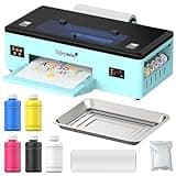 EnjoyColor A3+ DTF Transfer Printer 100% Transfer Rate for DIY Print T-Shirts, Leather, Other Textile (Printer + Software + 5x250ml Ink + 1xRoll of Film)