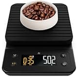 Greater Goods 0.1g Precision Coffee Scale with Timer – 3kg Digital Scale for Pour-Over, Espresso, French Press, Kitchen Use (Onyx Black)