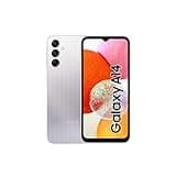 SAMSUNG Galaxy A14 (SM-A145P/DS) Dual SIM,128GB + 4GB, Factory Unlocked GSM, International Version (Fast Car Charger Bundle) - No Warranty - (Silver)