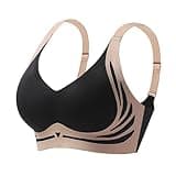 Powerful Push up Bra Seamless Wireless Super Gather Support Bra Lifting Breast Anti-Sagging Pushup Bra for Older Women