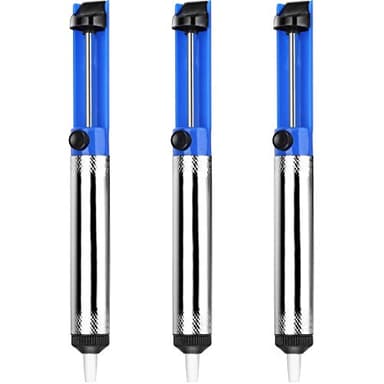 Teenitor Solder Sucker Desoldering Vacuum Pump Solder Removal Tool 3pcs/Pack Desoldering Pump Soldering Sucker Tool