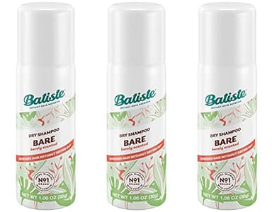 Batiste Dry Shampoo Bare Mini Travel Size 1.06 oz (Pack of 3)