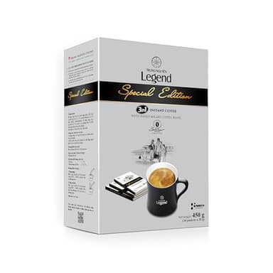 TRUNG NGUYEN LEGEND SPECIAL EDITION Premium Instant Coffee for Energy Boost by NANO+ Technology, Non-Dairy Creamer, Coffee Mix - Strong and Pure Vietnamese Instant Coffee (18 Packets/Box)