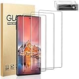 (3+2 Pack) Pixel 6 Pro Screen Protector + Camera Lens Protector, Full Clarity Coverage, 9H Tempered Glass, Support Ultrasonic Fingerprint Unlocking, Anti Bubble, for Google Pixel 6 Pro (6.7 Inch)