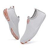 Vsufim Quick-Dry Water Sports Barefoot Shoes Aqua Socks for Swim Beach Pool Surf Yoga for Women Men (8 Women/7 Men)