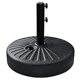 EliteShade Umbrella Base Water Filled Stand Market Patio Outdoor Heavy Duty Umbrella Holder(Black)
