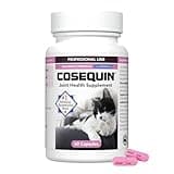 Nutramax Laboratories Cosequin® for Cats Maximum Strength PLUS Boswellia Capsules - Professional Line,Beige,60 Count (Pack of 1)