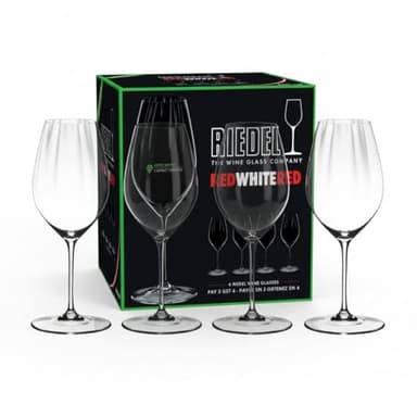 Riedel Performance Red Or White Wine Crystal Glasses, Set of 4
