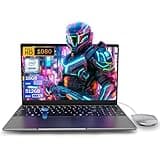 SAINTDISE 15.6 inch Laptop Computer,16GB RAM LPDDR4 512GB SDD Portable Laptop Computer Cerelon N5095 Processor FHD 1920 * 1080 Laptop PC with Touch ID, WiFi5, BT4.2, USB 3.0