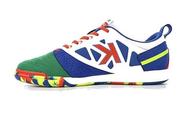 KELME Pro Futsal Soccer Shoes – Indoor Sala Soccer Shoe Unisex Adult – Futsal Sneaker Men's and Women's Sala Cleats (Green/Yellow, 6)