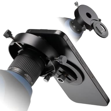 for Magsafe Digiscoping Adapter,Fits Telescope or Spotting Scope 2.5" Eyepiece Max,Magnetic Attachment for iPhone 12/13/14/15/16/17 Pro Max Magnetic Case