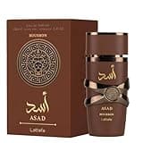 Lattafa Asad Bourbon for Unisex Eau de Parfum Spray, 3.4 Ounce / 100 ml