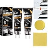 Car Scratch Remover,Scratch Remover for Vehicles,Car Scratch Repair Paste Polishing Wax,2025 Best Deep Scratch Remover for Cars,with Wipe & Sponge for Vehicles for Deep Scratches(2Pcs)