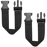 AiRunTech Extender Belt Adjustable Strap for Waterproof Fanny Pack/Pouch M 5"(2 Pack)