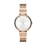 A｜X ARMANI EXCHANGE Women's Three-Hand Rose Gold-Tone Stainless Steel Watch (Model: AX5901)