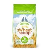 sWheat Scoop Natural Wheat Multi-Cat Litter, Superior Clumping with Odor Neutralizing Enzymes, 25 Pound Bag